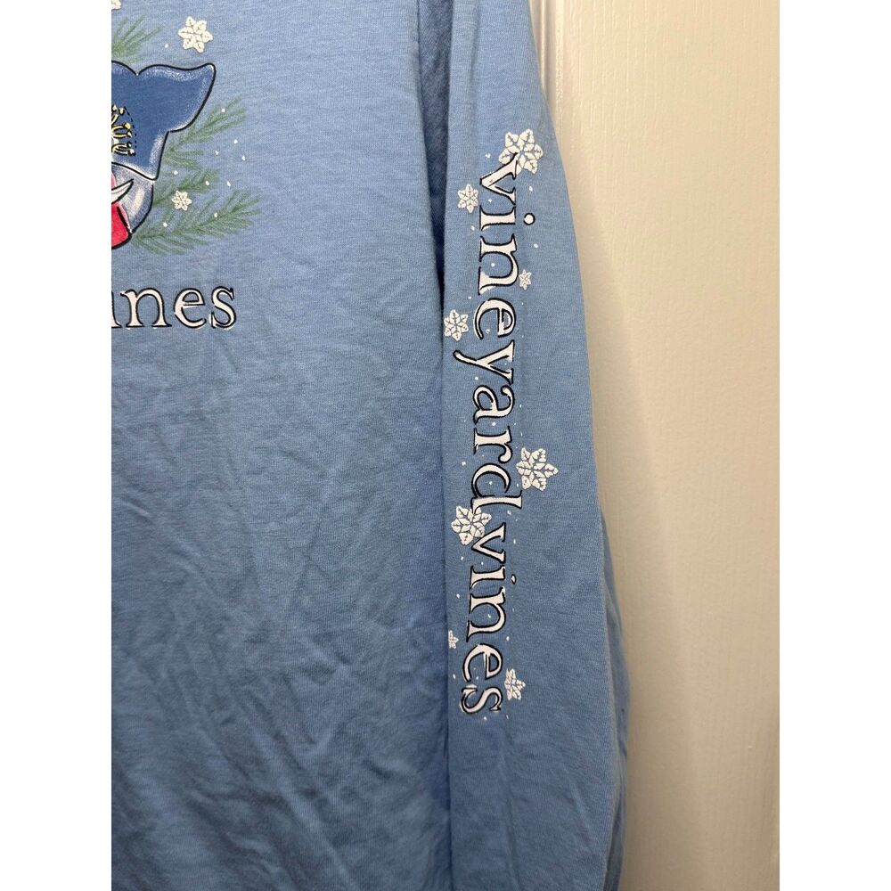 Kids Vineyard Vines Blue Long Sleeve Graphic T-Shirt XL